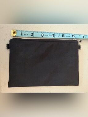 Black Basic Nylon pouch